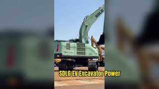 SDLG EV elektrische graafmachine