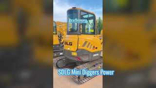 SDLG mini-kleine graafmachines
