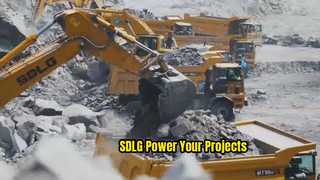 SDLG Graafmachine, grader, bulldozer, wals
